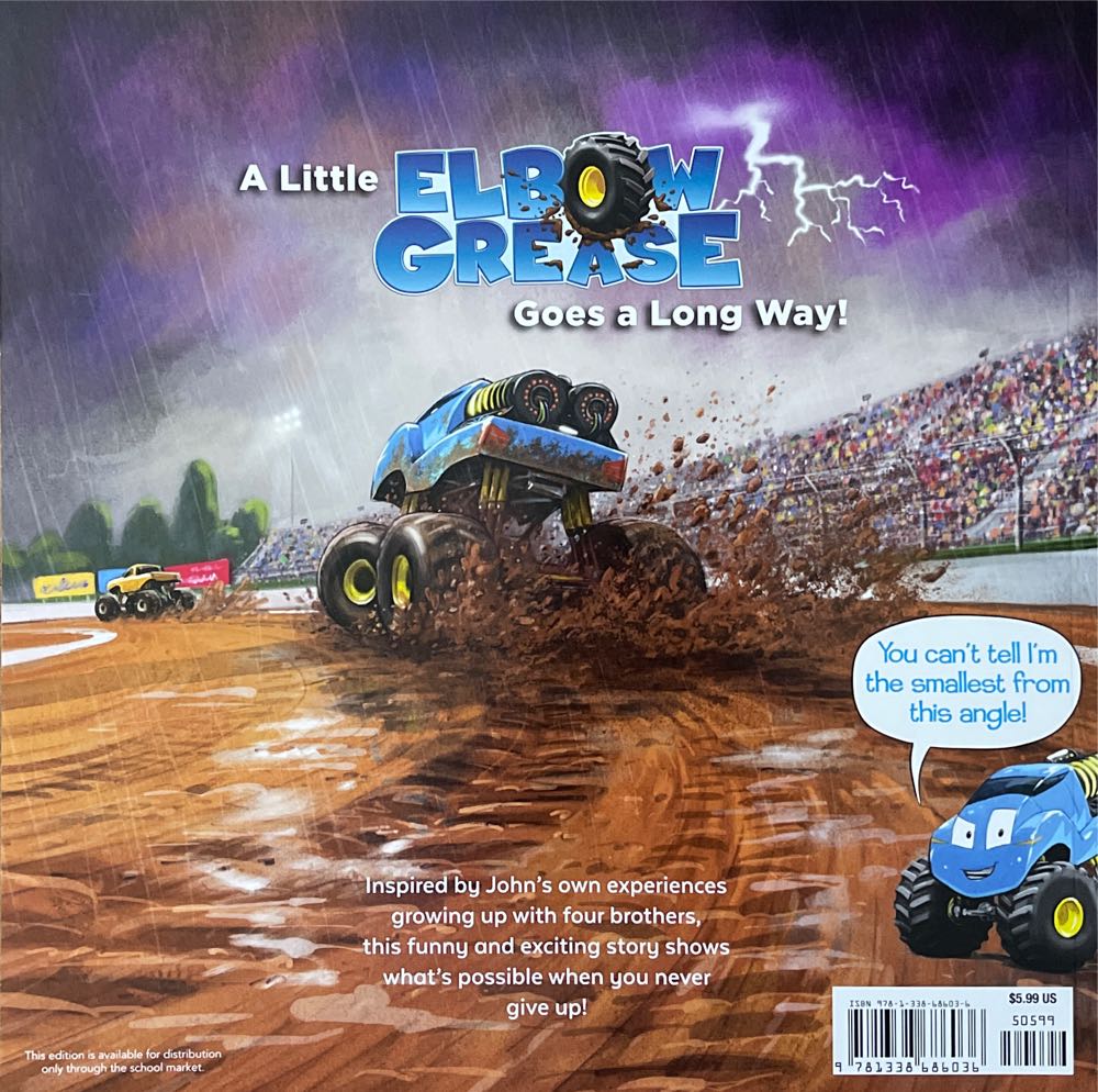 John Cena: Elbow Grease - John Cena (Scholastic Inc. - Paperback) book collectible [Barcode 9781338686036] - Main Image 2