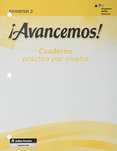 Avancemos: Cuaderno Practica Por Niveles 2 Revised Spanish Edition