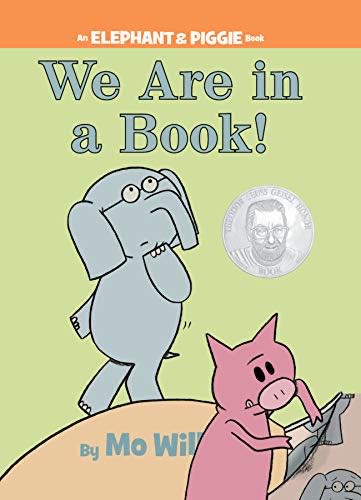 We Are In A Book! - Mo Willems book collectible [Barcode 9781338714593] - Main Image 1