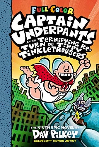 Captain Underpants And The Return Of The Tippy Tinkle Trousers - Dav Pilkey book collectible [Barcode 9781338347210] - Main Image 1