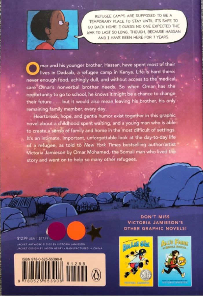 When Stars Are Scattered - Victoria Jamieson (Dial Books - Paperback) book collectible [Barcode 9780525553908] - Main Image 2