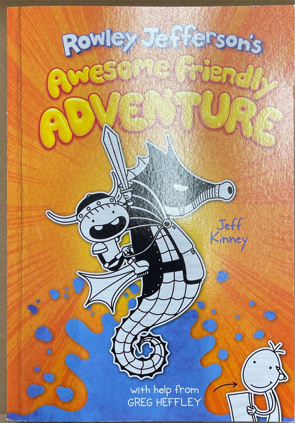 Awesome Friendly Adventure - Jeff Kinney book collectible [Barcode 9781419749834] - Main Image 1