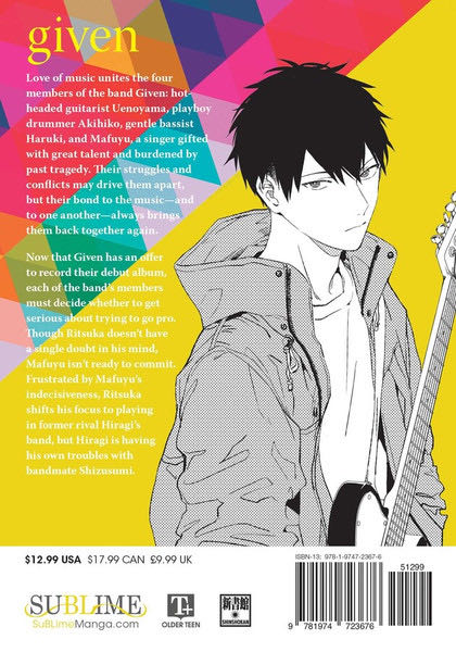 Given, Vol. 06 - Natsuki Kizu (SuBLime - Paperback) book collectible [Barcode 9781974723676] - Main Image 2