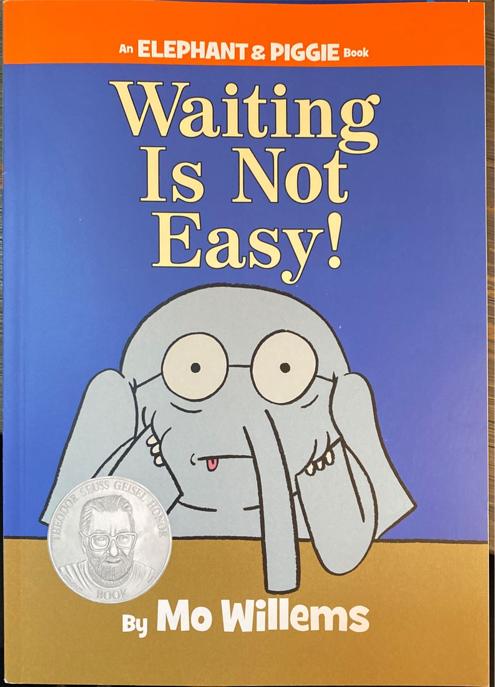 Waiting Is Not Easy! - Mo Willems (Scholastic - Paperback) book collectible [Barcode 9781338714586] - Main Image 1