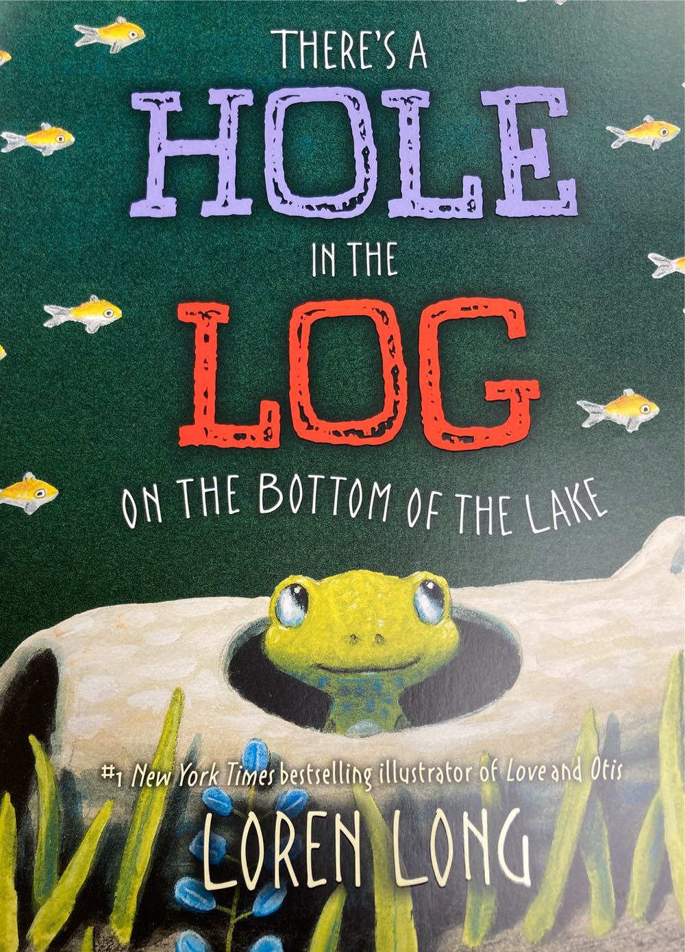 There’s A Hole In The Log On The Bottom Of The Lake - Loren Long (Scholastic - Paperback) book collectible [Barcode 9781338670448] - Main Image 1