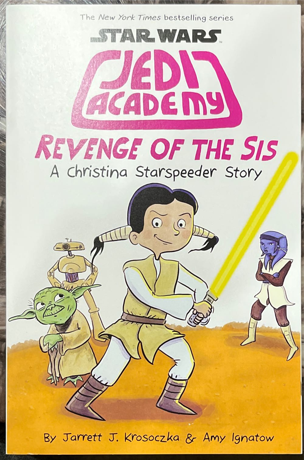 Jedi Academy #7: Revenge of the Sis - Amy ignatow book collectible [Barcode 9781338528497] - Main Image 1