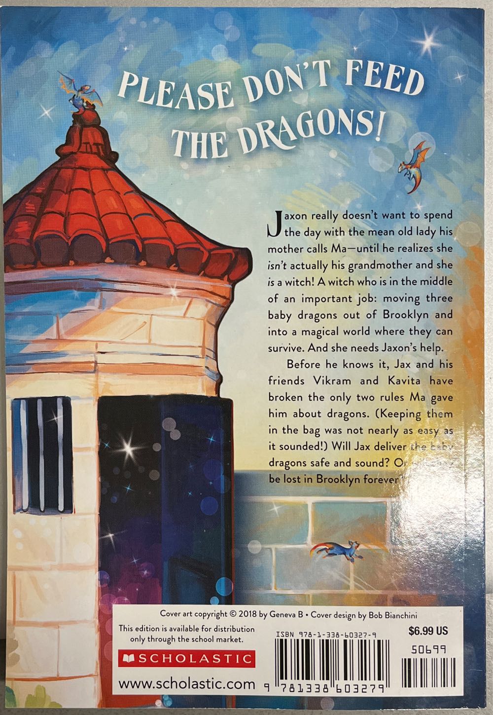 Dragons In A Bag - Zetta Elliot (Scholastic - Paperback) book collectible [Barcode 9781338603279] - Main Image 2