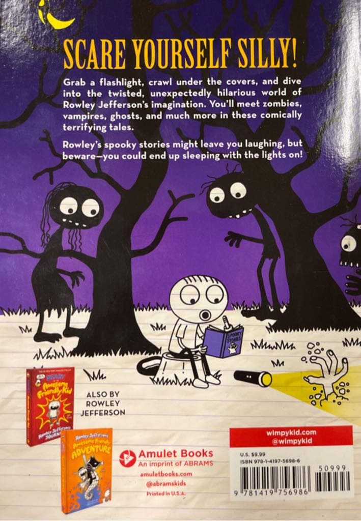 Awesome Friendly Spooky Stories - Rowley Jefferson book collectible [Barcode 9781419756986] - Main Image 2