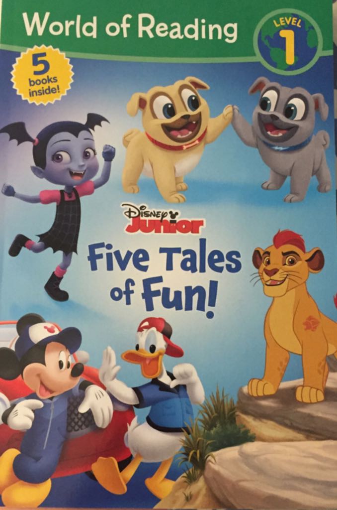 Disney Junior Five Tales Of Fun! - Bill Scollan book collectible [Barcode 9781368019095] - Main Image 1
