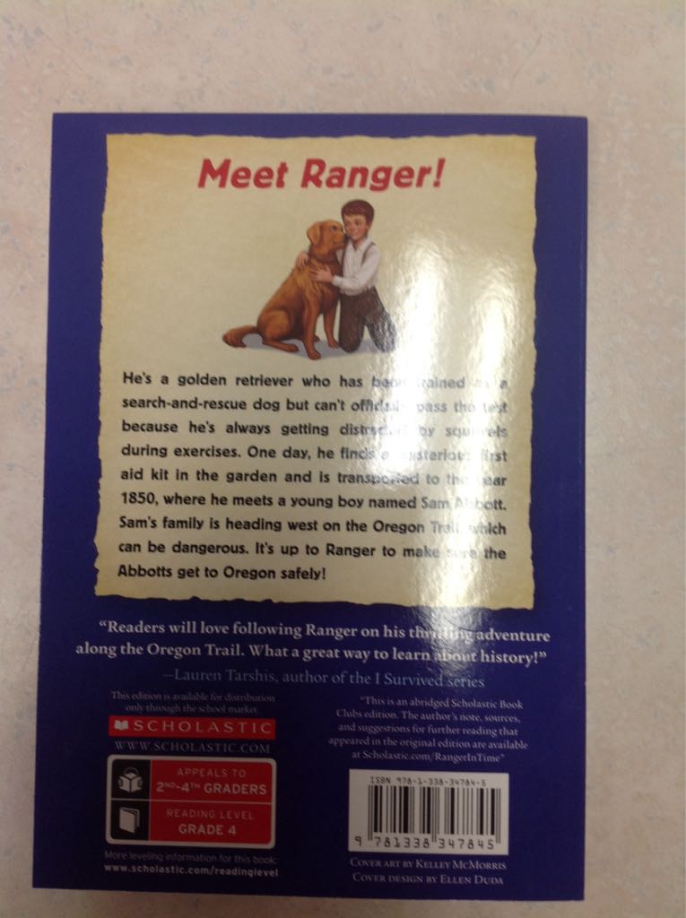 Ranger In Time Rescue On The Oregon Trail - Kate Messner (- Paperback) book collectible [Barcode 9781338347845] - Main Image 2