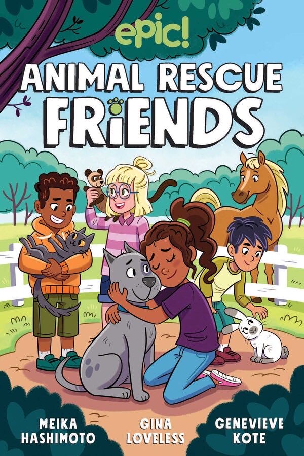 Animal Rescue Friends - Meika Hashimoto book collectible [Barcode 9781338796063] - Main Image 1