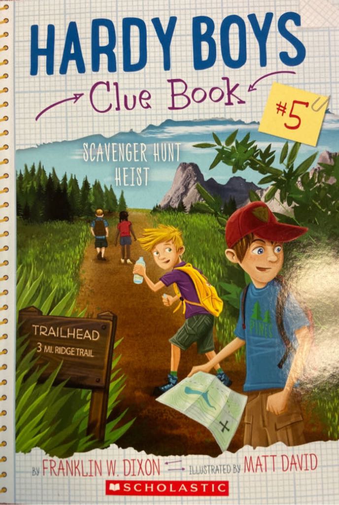 Hardy Boys Clue Book 5 Scavenger Hunt Heist