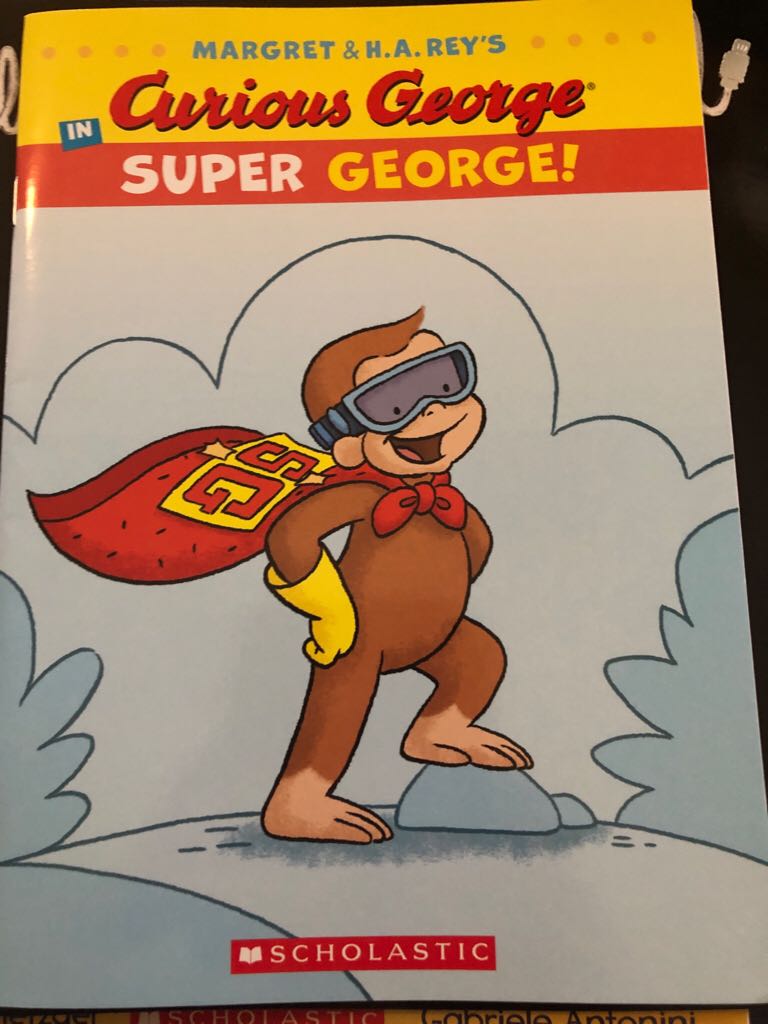 Curious George Super George - Margret Rey book collectible [Barcode 9781338557282] - Main Image 1