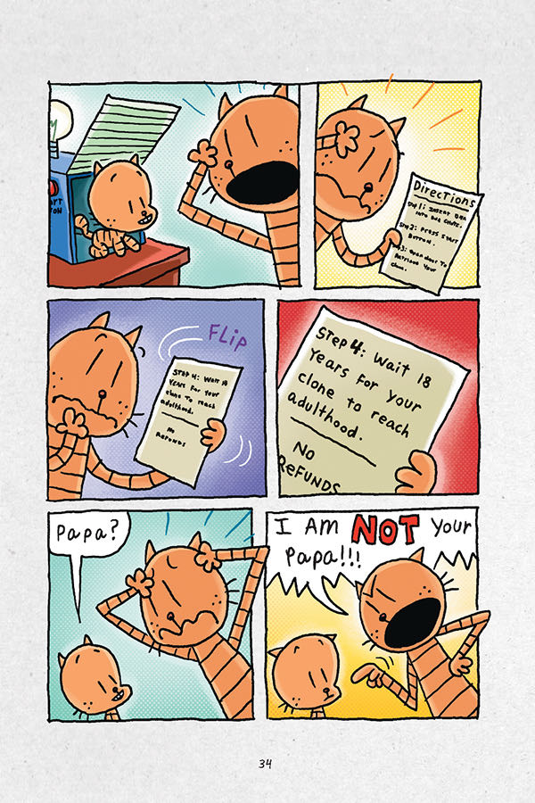 Dog Man #2 A Tale Of Two Kitties - Dav Pilkey (Graphix) book collectible [Barcode 9781338741056] - Main Image 3