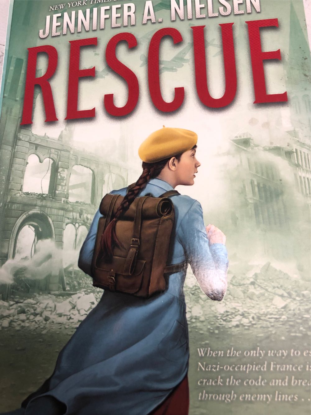 Rescue - Jennifer A. Nielsen (Scholastic Press) book collectible [Barcode 9781338621013] - Main Image 1