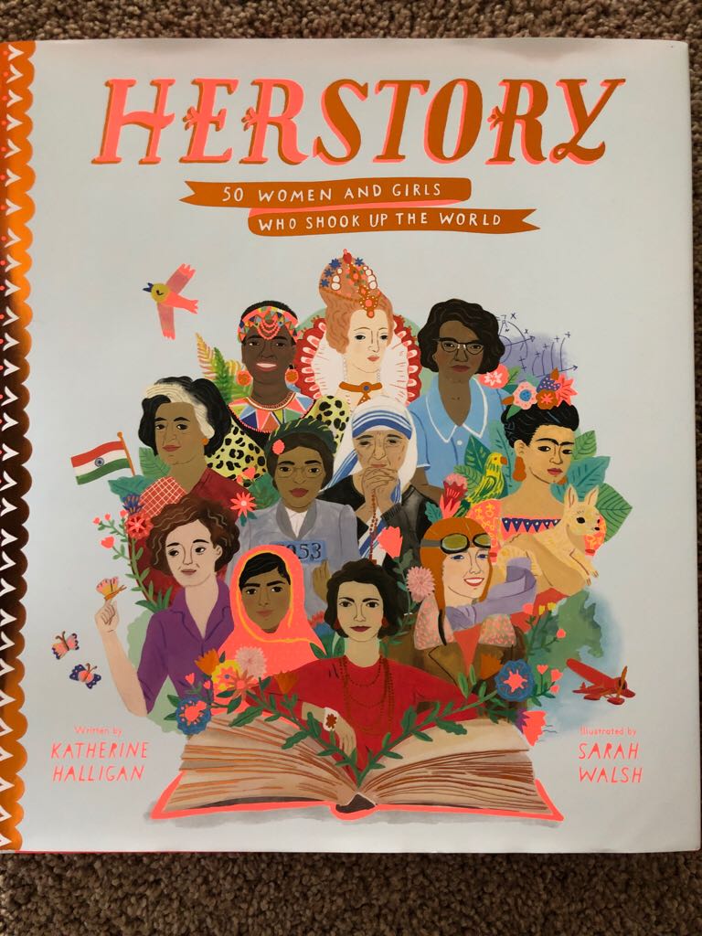 Herstory 50 Women And Girls Who Shook Up The World - Katherine Halligan book collectible [Barcode 9781534436640] - Main Image 1