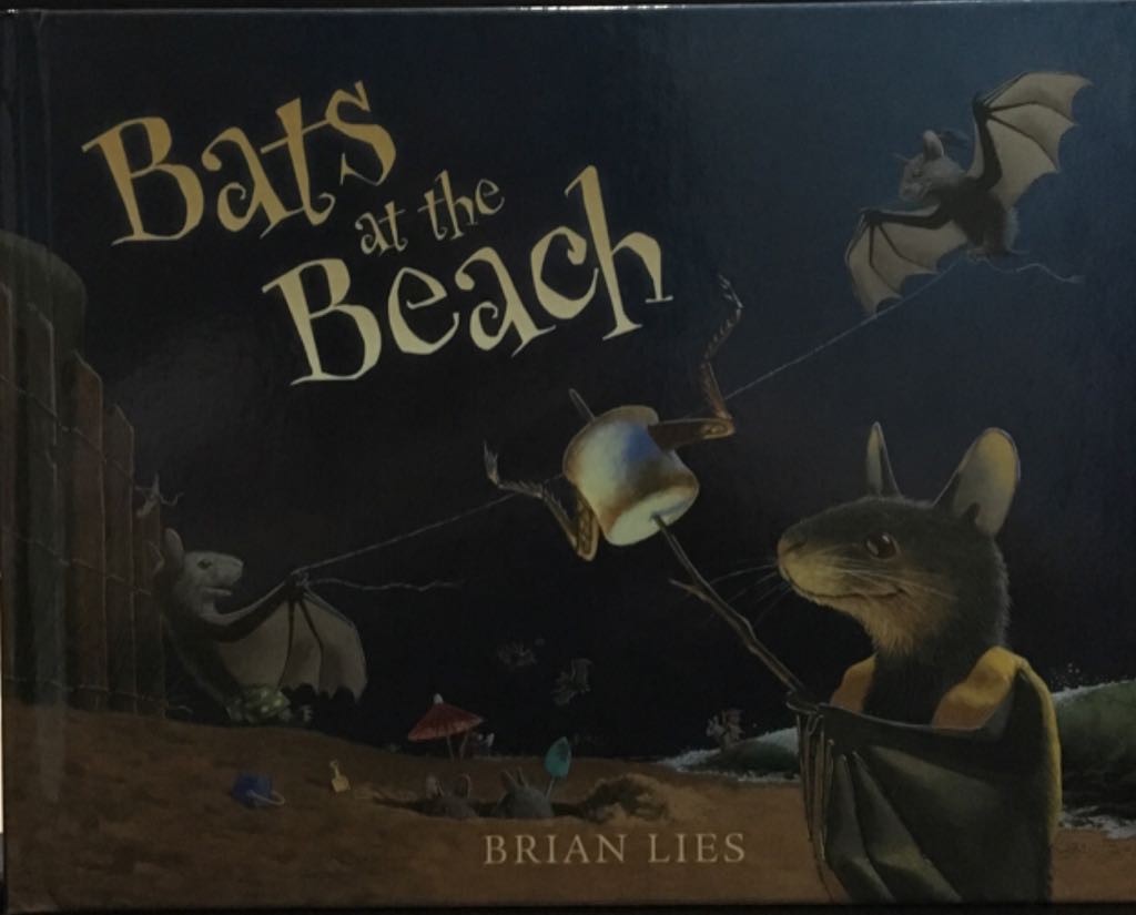 Box Of Bats Bats At The Beach - Brian Lies (Houghton Mifflin Harcourt Publishing Company - Hardcover) book collectible [Barcode 9780544743366] - Main Image 1