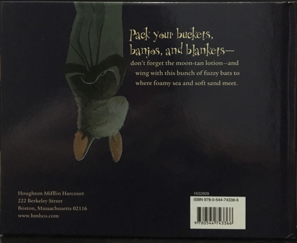Box Of Bats Bats At The Beach - Brian Lies (Houghton Mifflin Harcourt Publishing Company - Hardcover) book collectible [Barcode 9780544743366] - Main Image 2