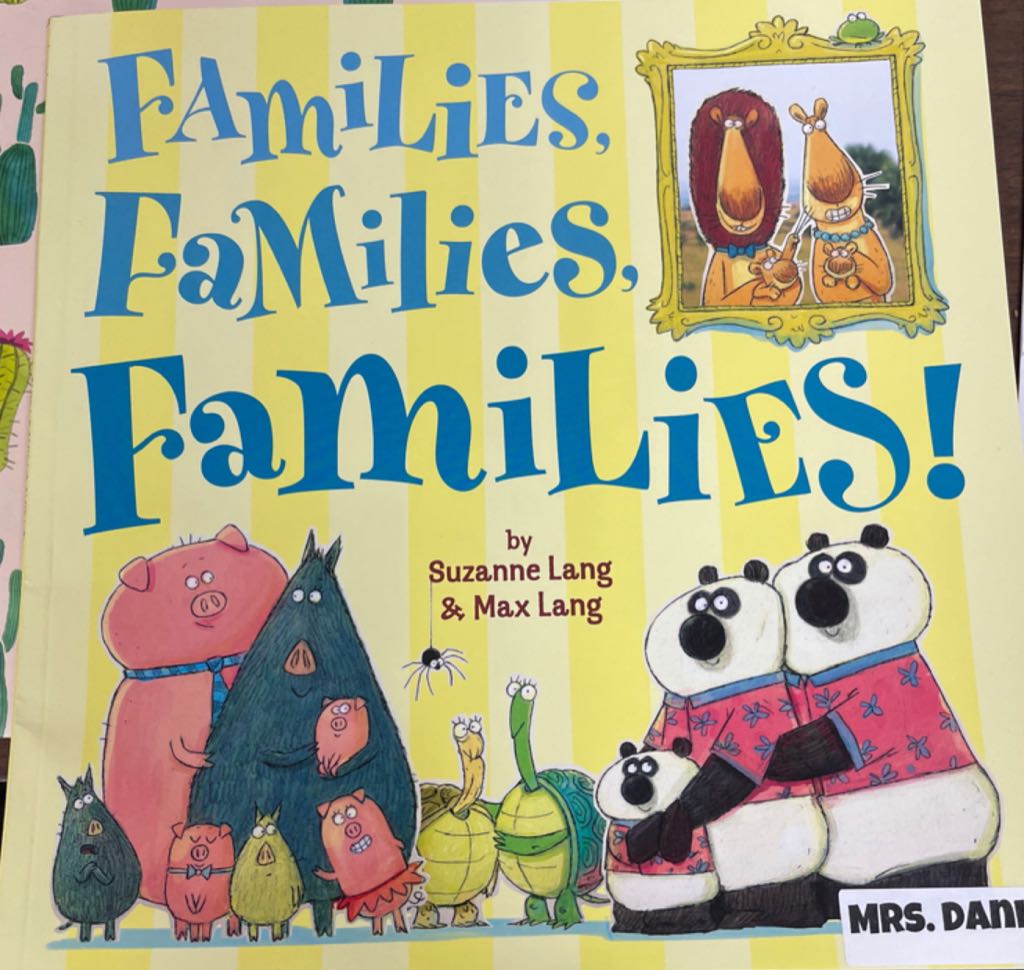 Families, Families, Families - Max Lang (Scholastic Inc - Paperback) book collectible [Barcode 9781338757309] - Main Image 1