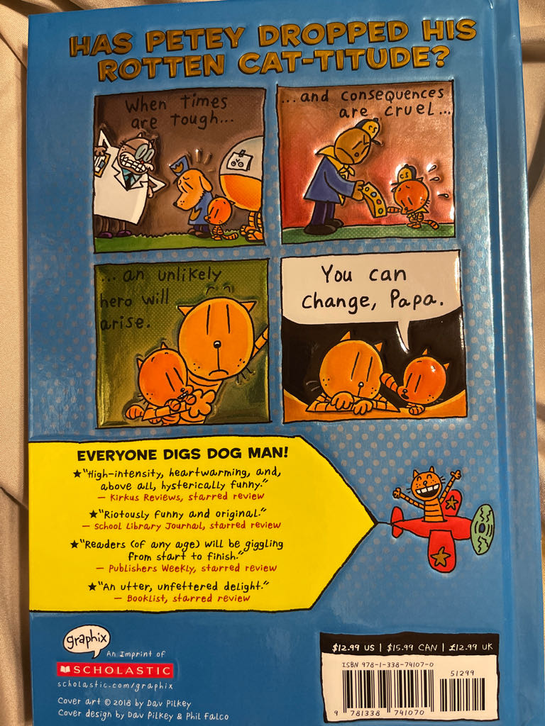 Dog Man: Lord of the Fleas - Dav Pilkey (Graphix) book collectible [Barcode 9781338741070] - Main Image 2