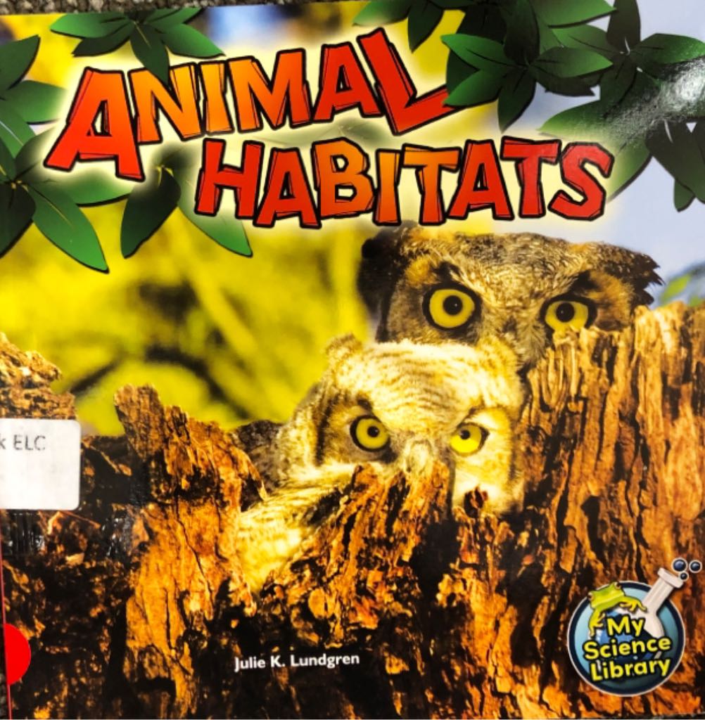 Animal Habitats - book collectible [Barcode 9781617419348] - Main Image 1