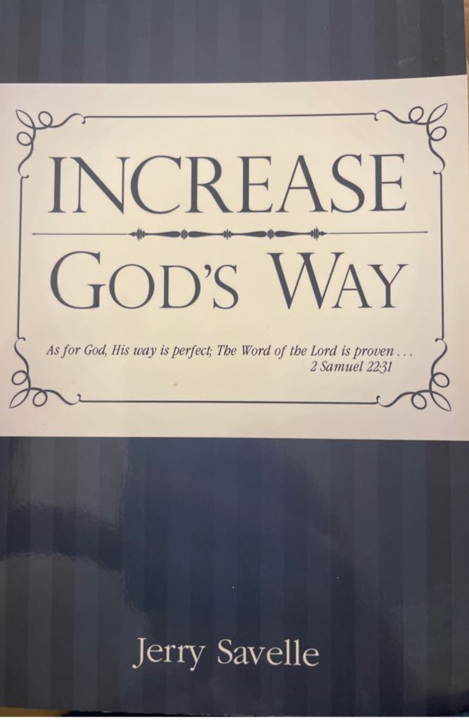 Increase God’s Way