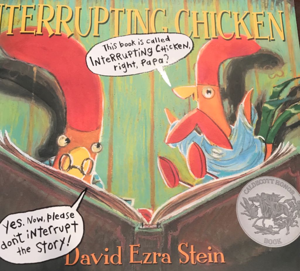 Interrupting Chicken - David Ezra Stein book collectible [Barcode 9781338347081] - Main Image 1