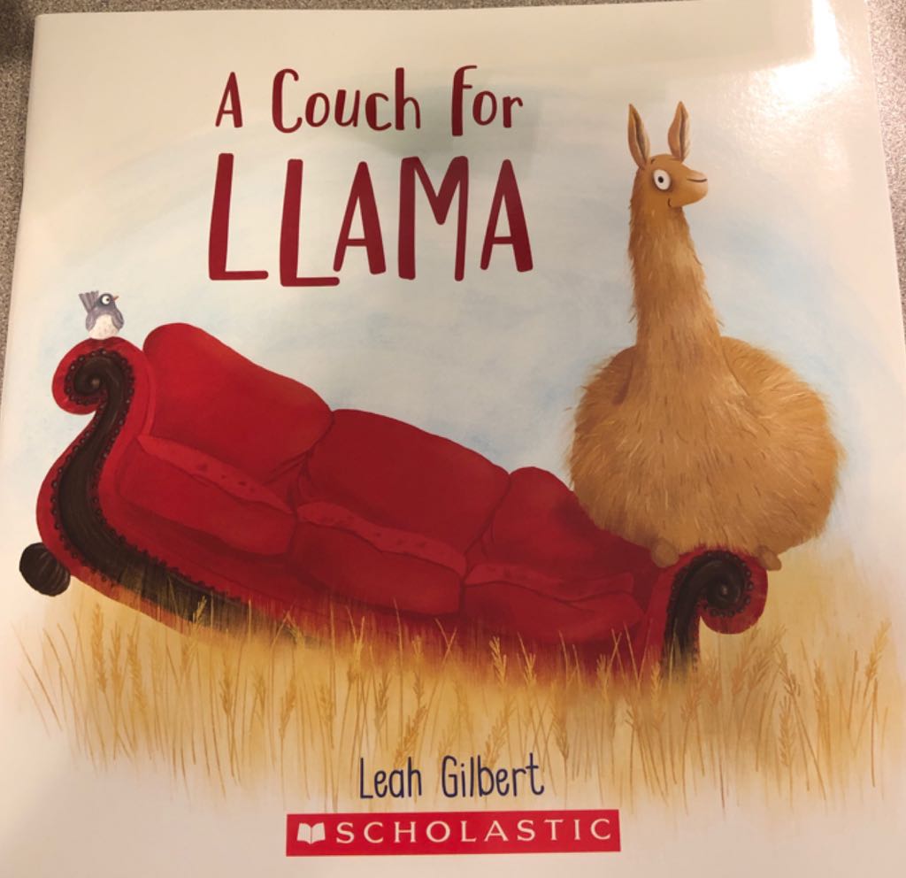 A Couch For Llama - Leah Gilbert book collectible [Barcode 9781338553000] - Main Image 1