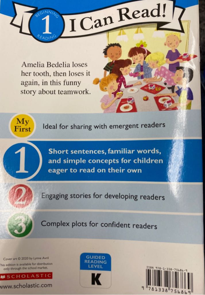 Amelia Bedelia Lost And Found - Herman Parish (Scholastic, Inc.) book collectible [Barcode 9781338756869] - Main Image 2