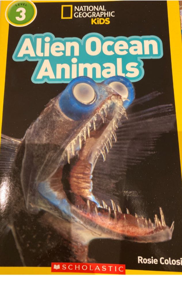 Alien Ocean Animals - National Geographic Kids, (- Paperback) book collectible [Barcode 9781338652970] - Main Image 1