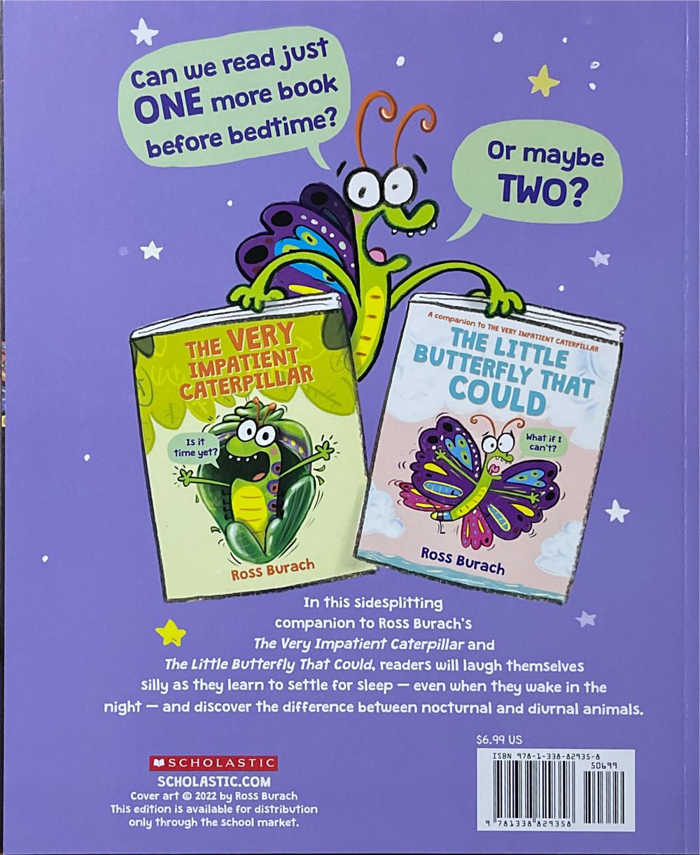 Goodnight Butterfly By Ross Burach Paperback Scholastic - Ross burach (Scholastic  - Paperback) book collectible [Barcode 9781338829358] - Main Image 2