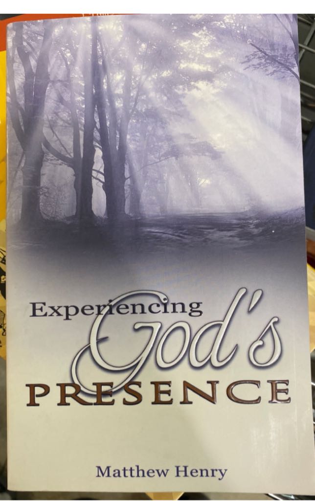 Experiencing God’s Presence