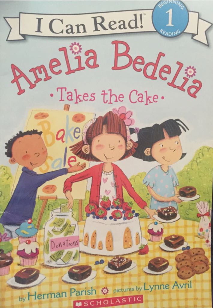Amelia Bedelia Takes the Cake - Herman Parish book collectible [Barcode 9781338226980] - Main Image 1