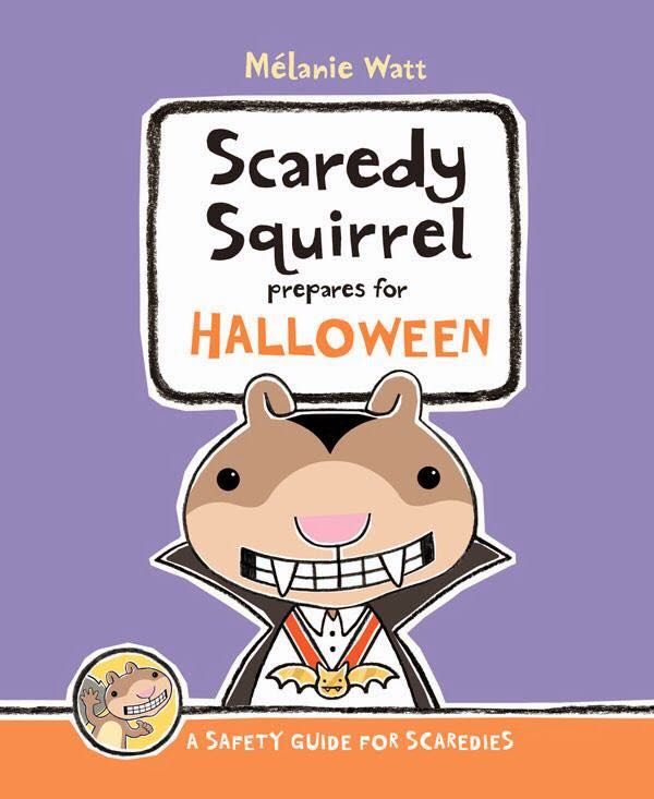 Scaredy Squirrel Prepares For Halloween