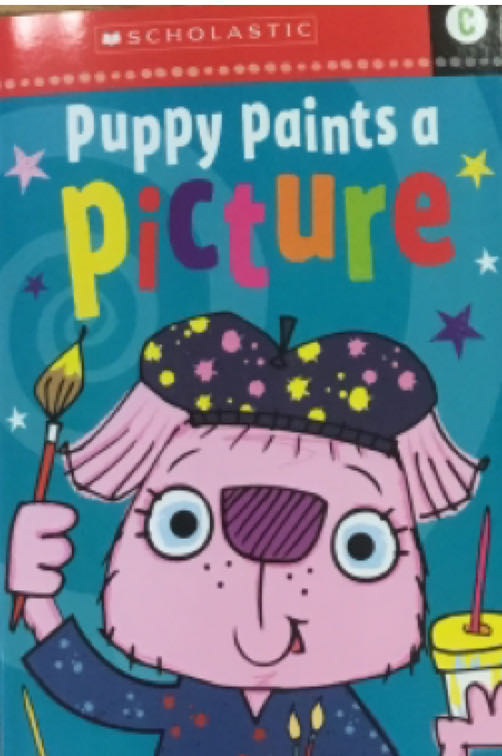 Puppy Paints a Picture