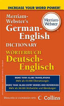Merriam-Webster’s German-English Dictionary