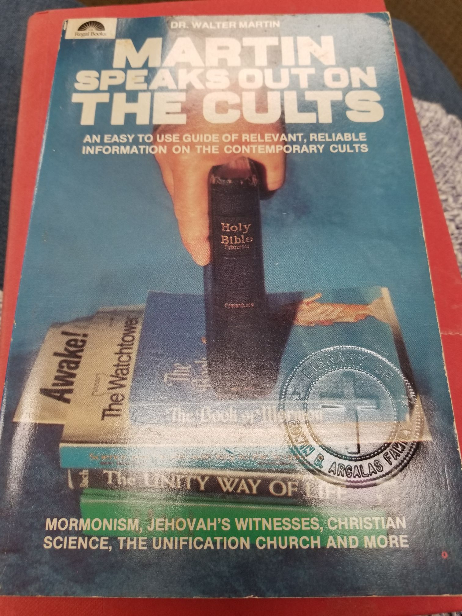 Martin Speaks Out of the Cults