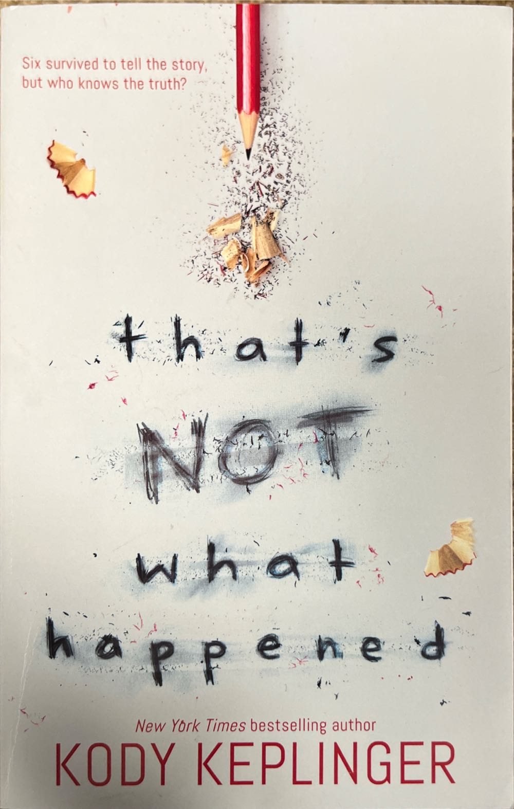 That’s Not what Happened - Kody Keplinger (Scholastic Press) book collectible [Barcode 9781338331516] - Main Image 1