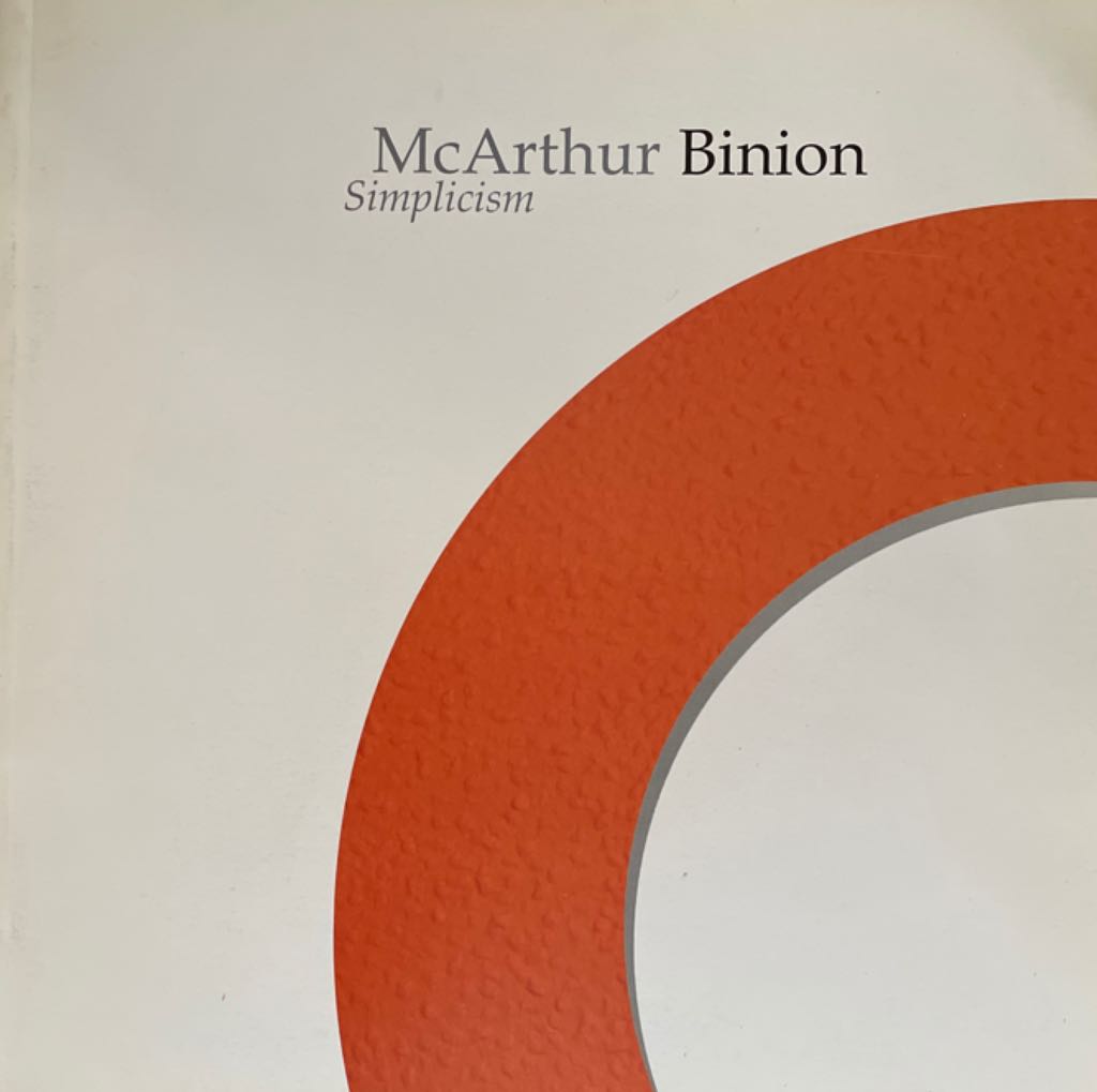McArthur Binion: Simplicism