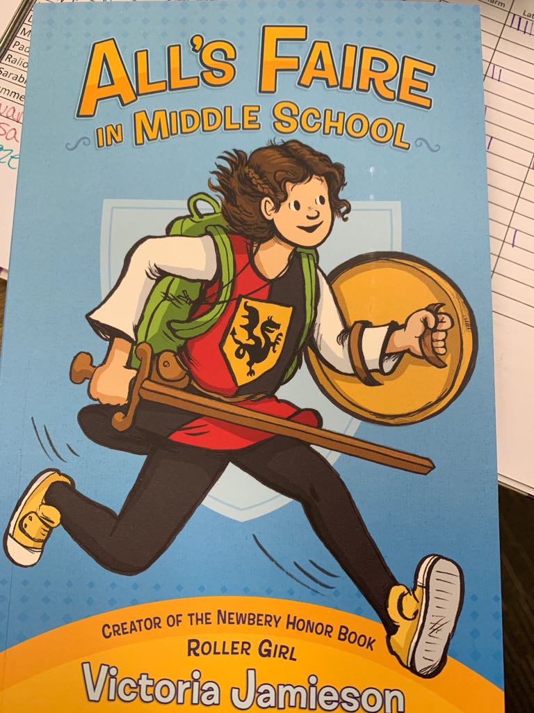 All’s Faire In Middle School - Victoria Jamieson book collectible [Barcode 9781338316452] - Main Image 1