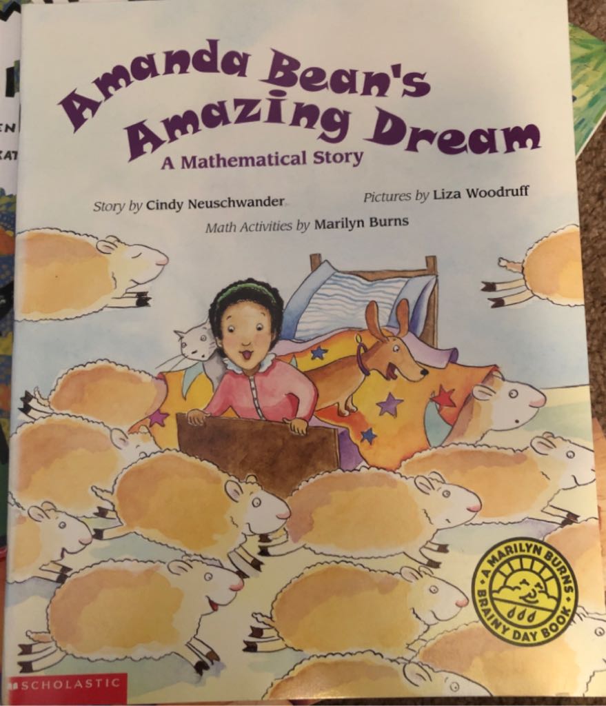 Amanda Bean’s Amazing Dream - Marilyn Burns (Scholastic Inc - Paperback) book collectible - Main Image 1