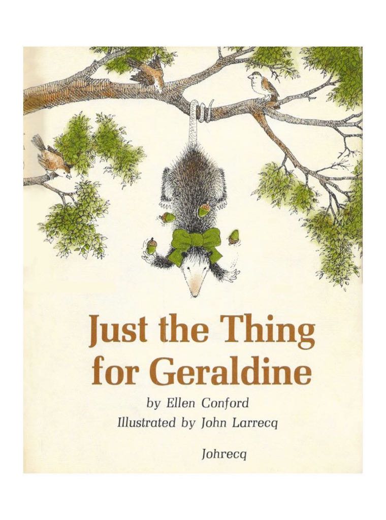 Just the Thing for Geraldine