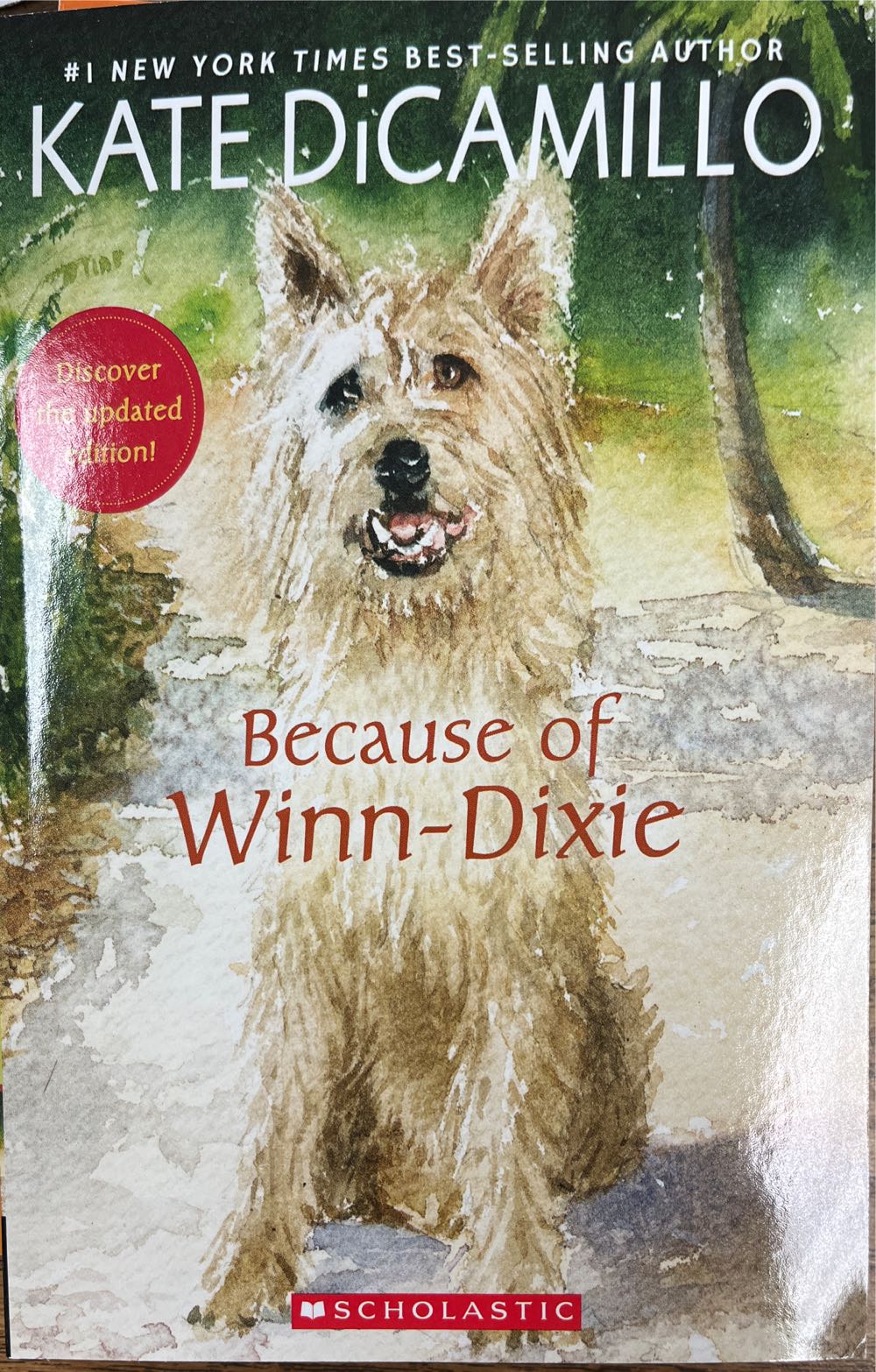 Because of Winn-Dixie - Kate Dicamillo (Scholastic - Paperback) book collectible [Barcode 9781338759105] - Main Image 1
