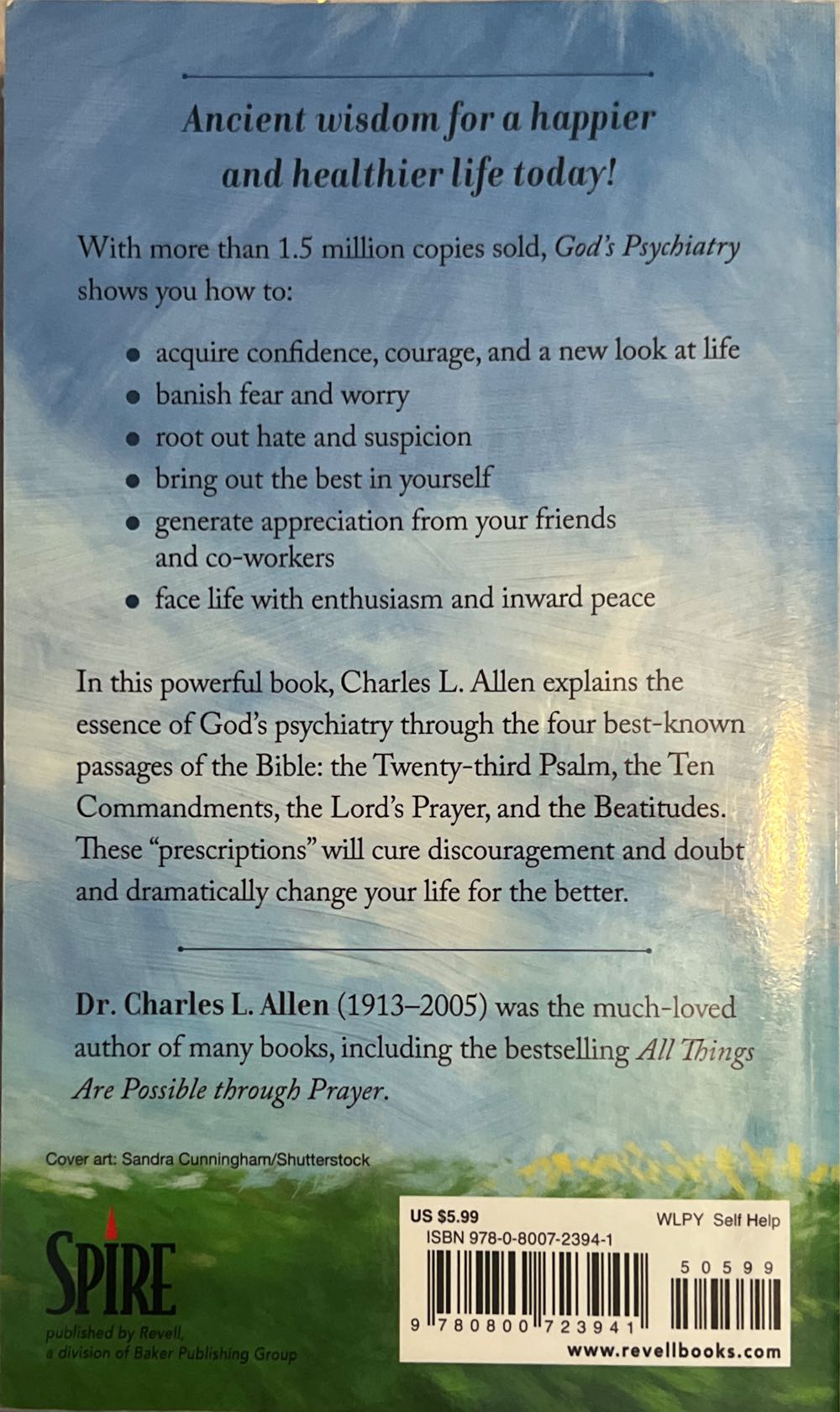 God’s Psychiatry - Charles L. Allen (Revell) book collectible [Barcode 9780800723941] - Main Image 2