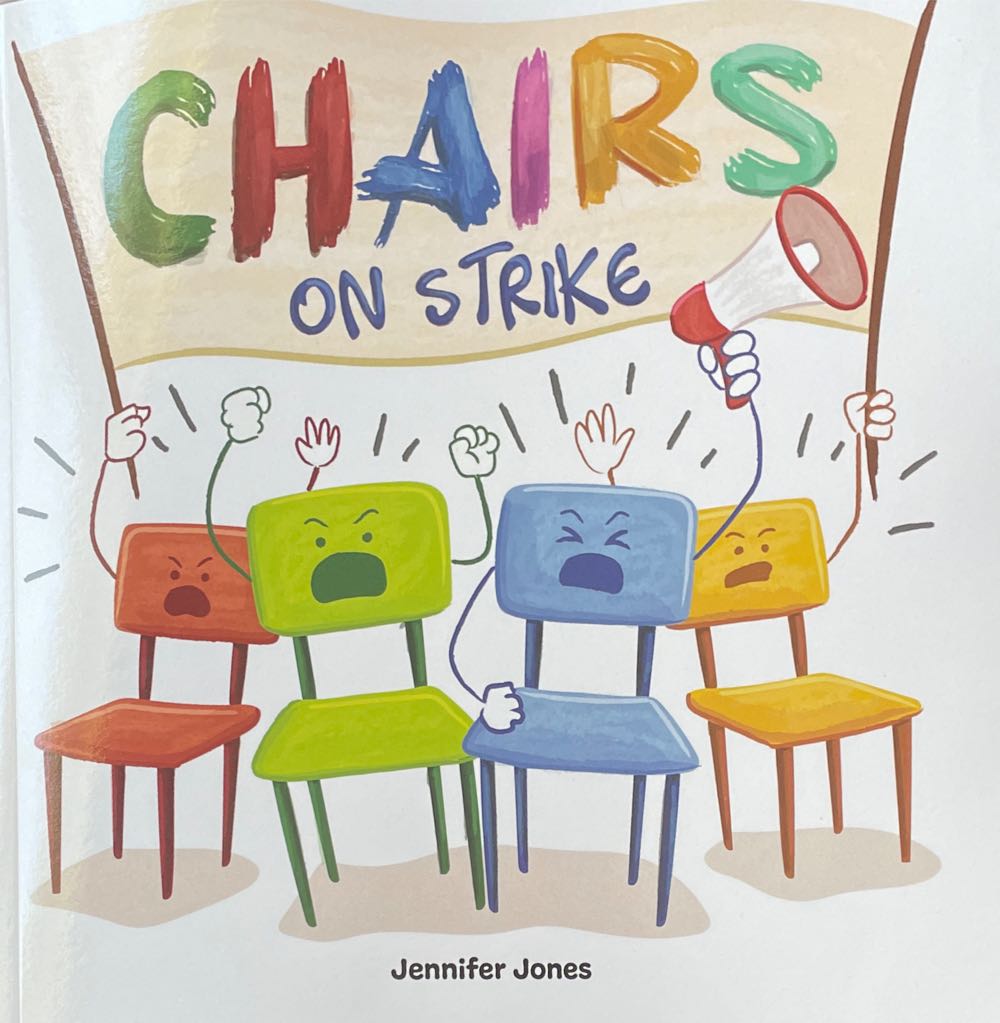 ✔️ Chairs on Strike - Jennifer Jones book collectible [Barcode 9781637312230] - Main Image 1