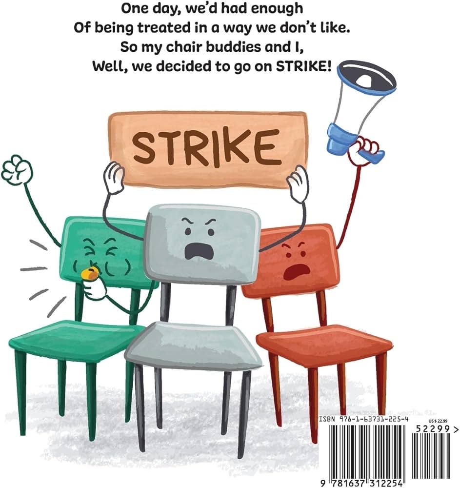 ✔️ Chairs on Strike - Jennifer Jones book collectible [Barcode 9781637312230] - Main Image 2