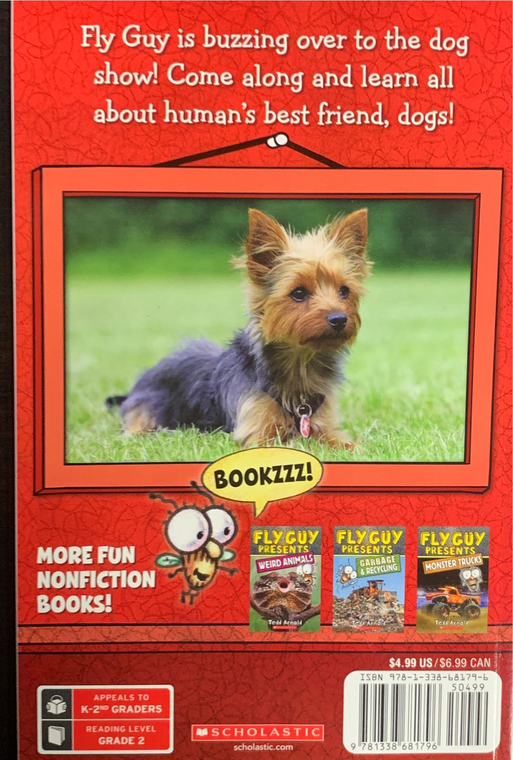 Fly Guy Presents: Dogs - Tedd Arnold (Scholastic Press - Paperback) book collectible [Barcode 9781338681796] - Main Image 2