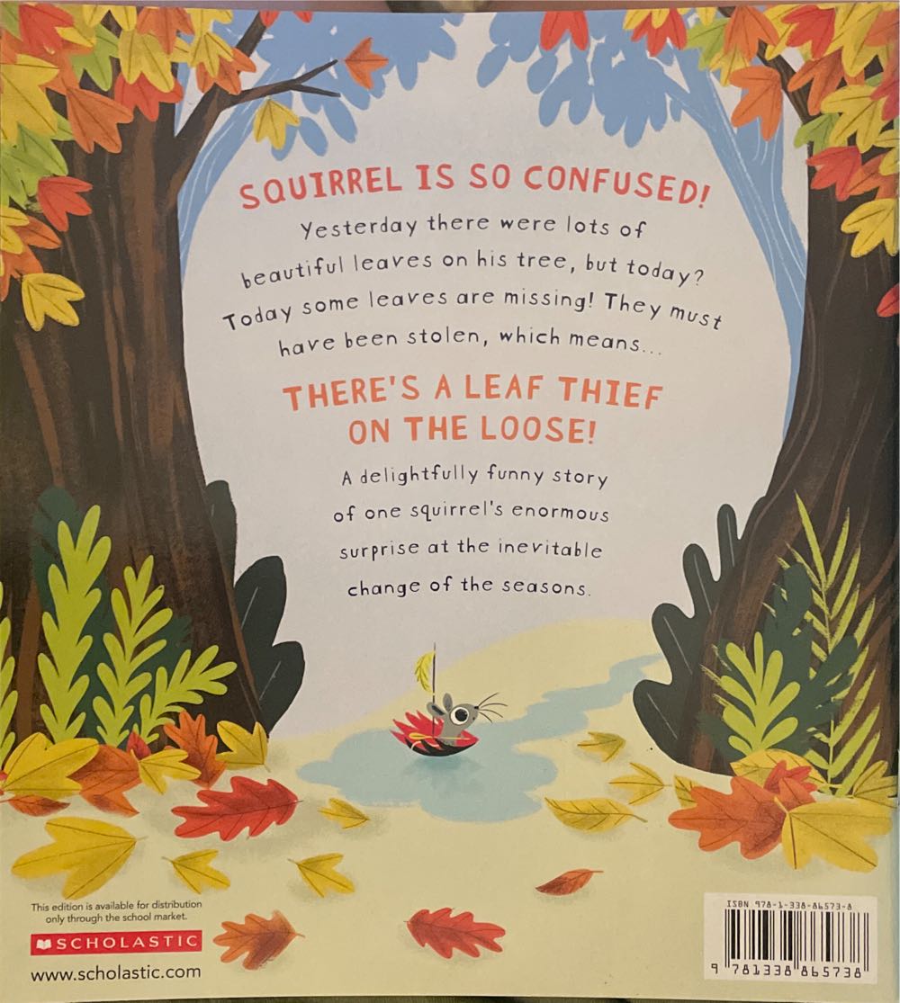 ✔️ The Leaf Thief By Alice Hemming Paperback - Alice Hemming (Scholastic Book) book collectible [Barcode 9781338865738] - Main Image 2