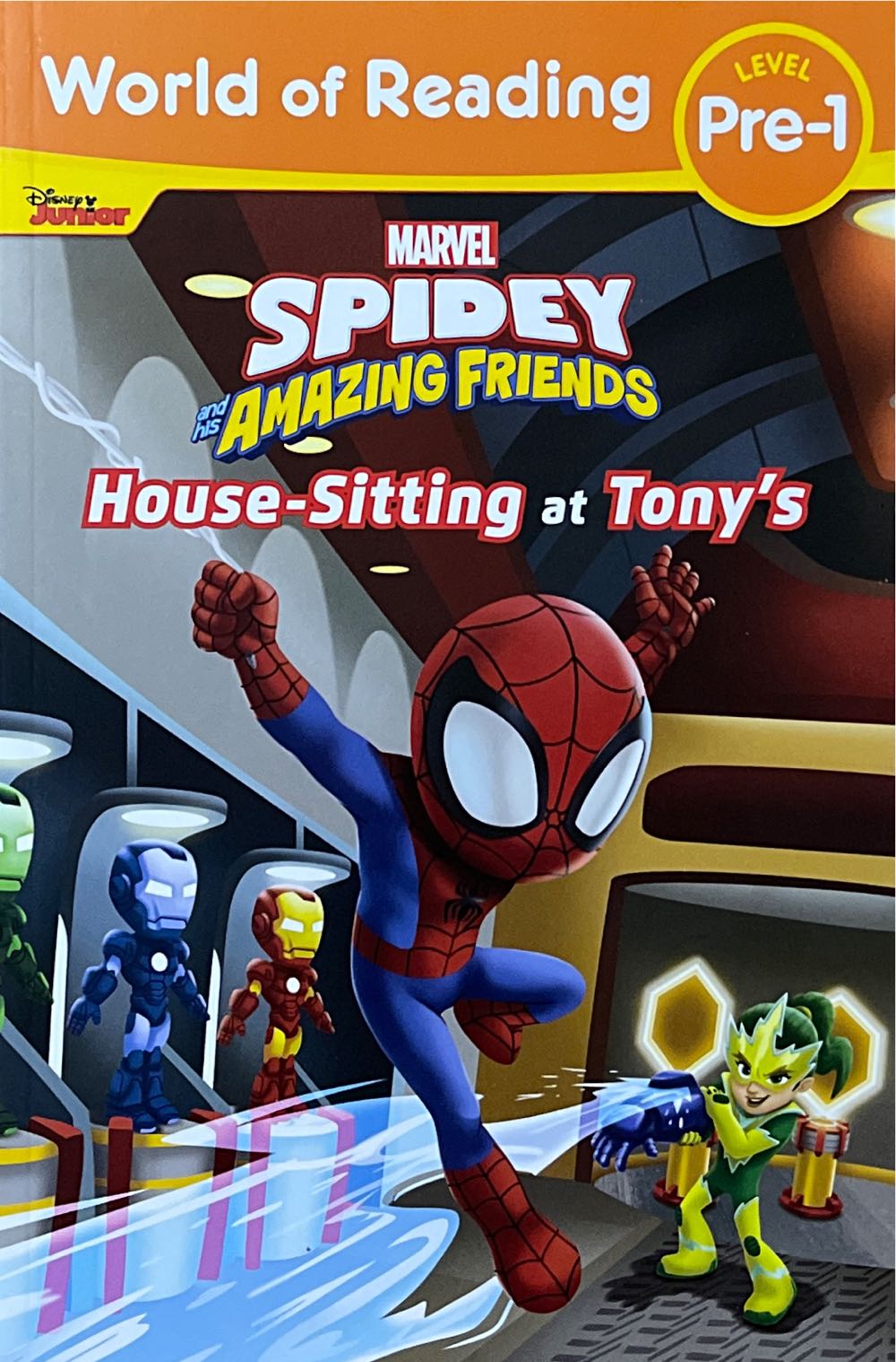 World of Reading: Spidey and His Amazing Friends Housesitting at Tony’s