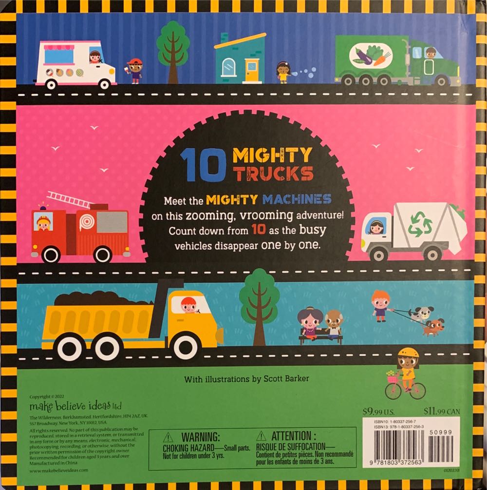 10 Mighty Trucks - Rosie Greening (- Hardcover) book collectible [Barcode 9781803372563] - Main Image 2